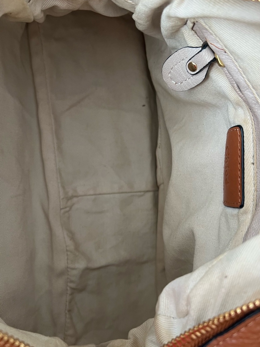 Chloe paraty cognac tote - Picture 13 of 16